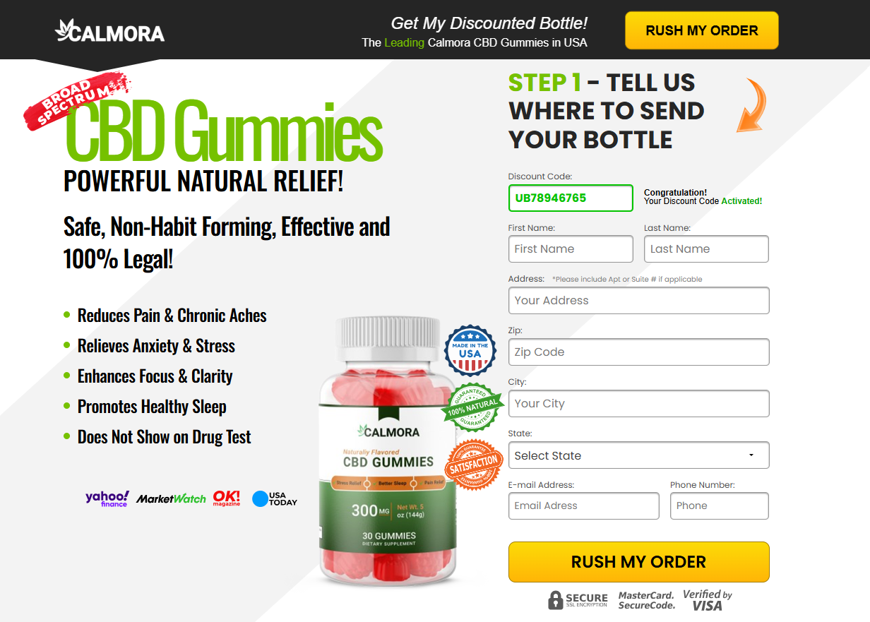 Calmora CBD Gummies Reviews